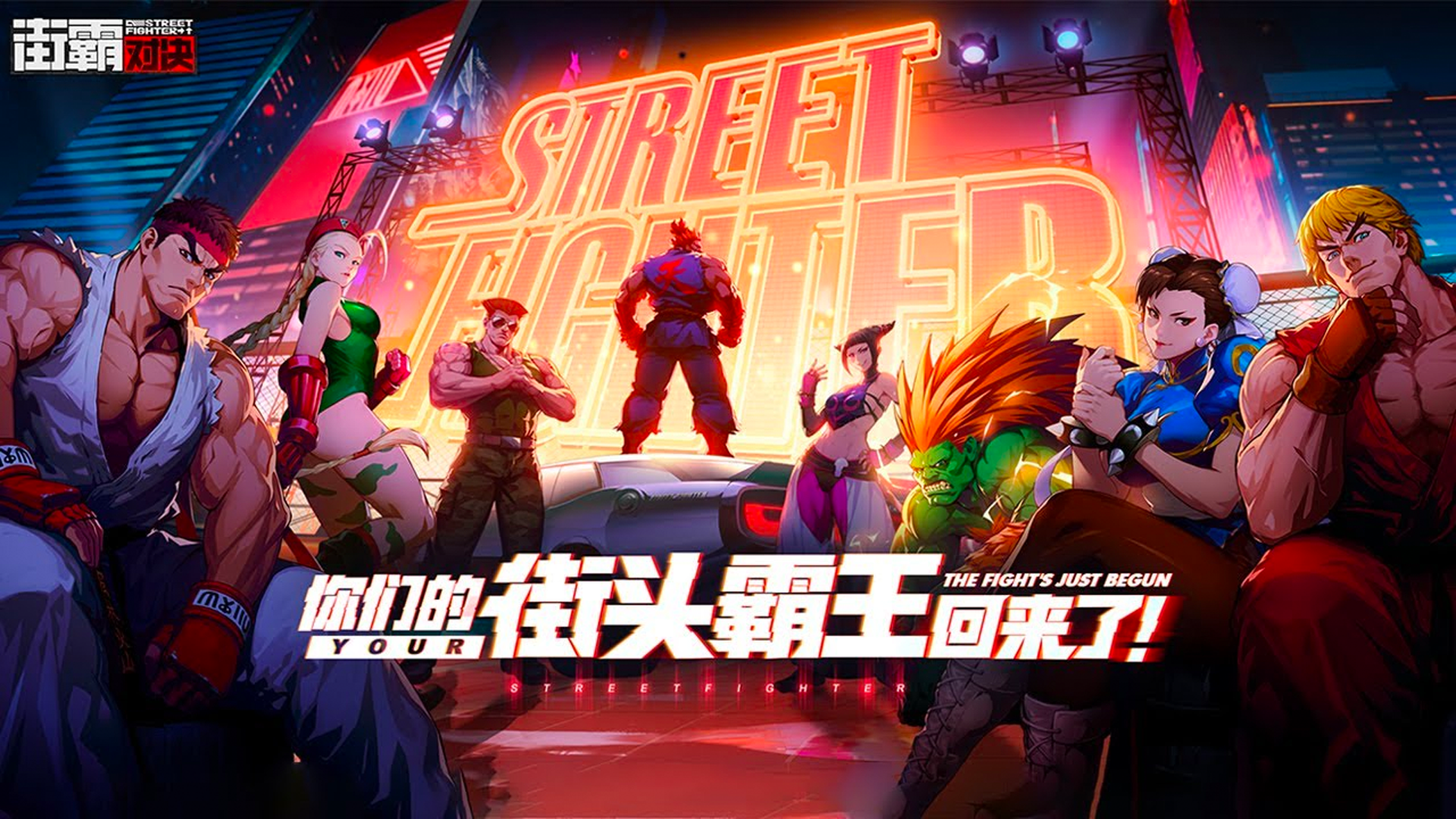 Banner of Street Fighter: Duel 