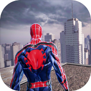 Spider Man Fighting Rope hero