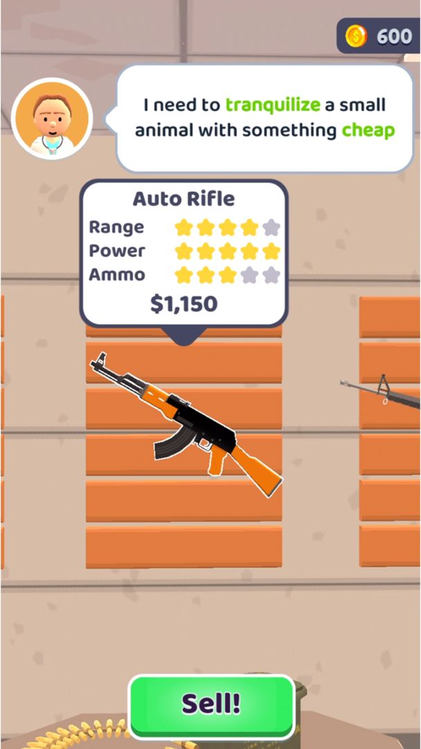 Screenshot of Gun Tycoon