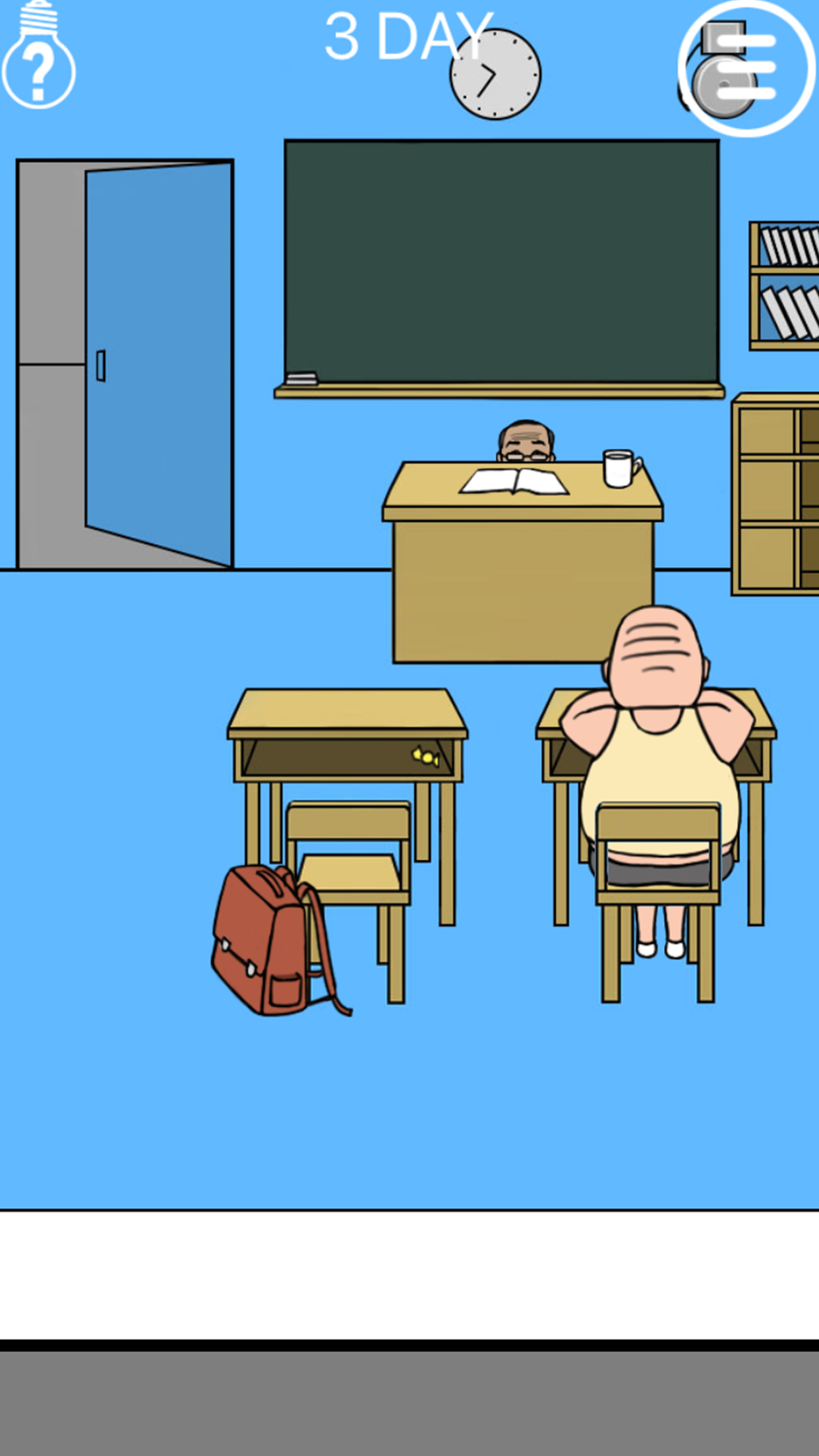 Ditching class - Escape Game Game Screenshot