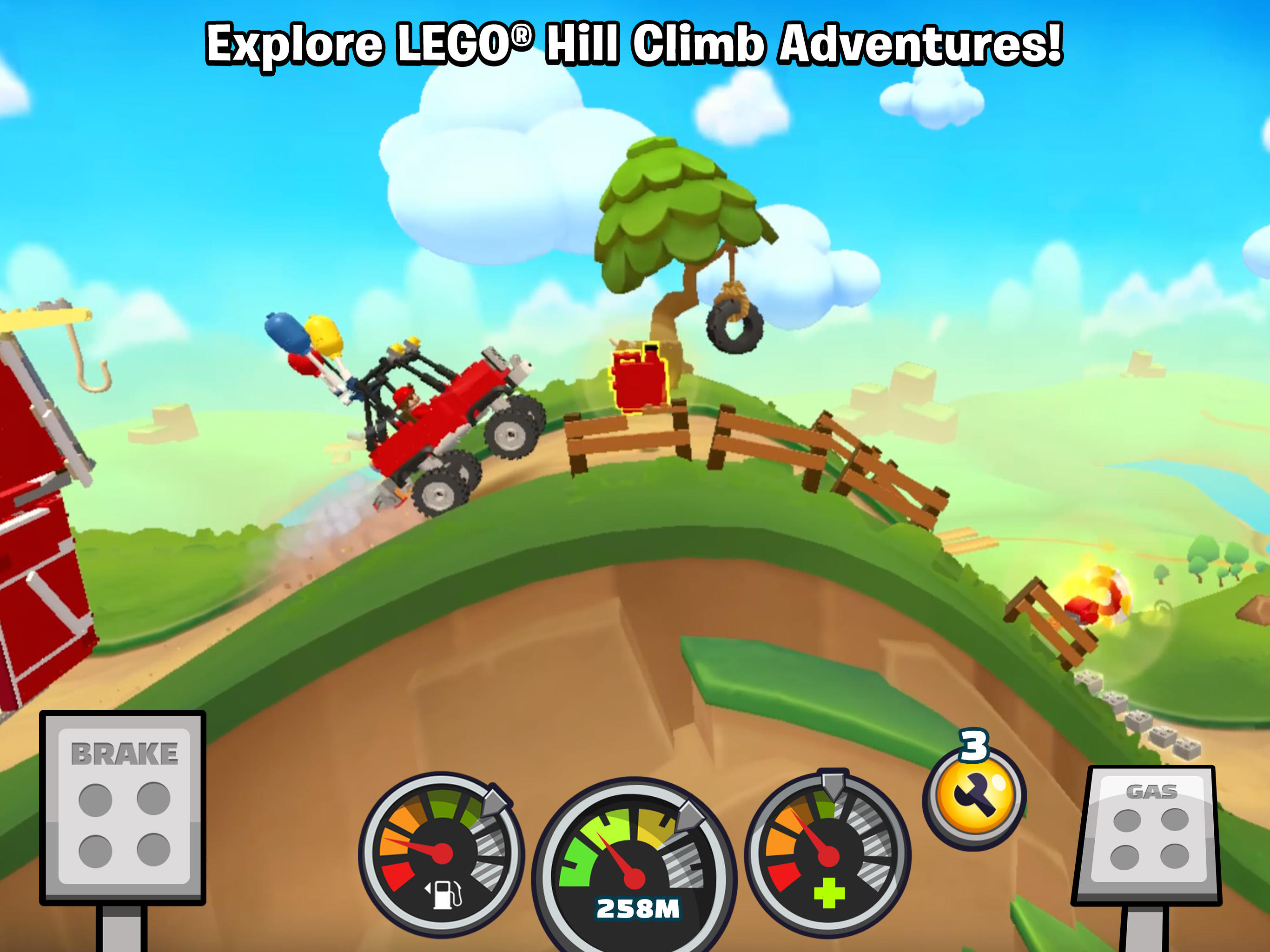 Screenshot of LEGO® Hill Climb Adventures