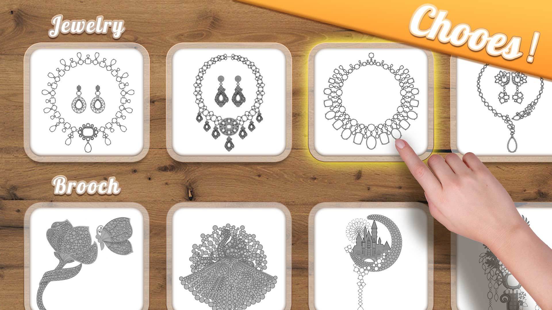 Screenshot of Marble Pop Paint by number