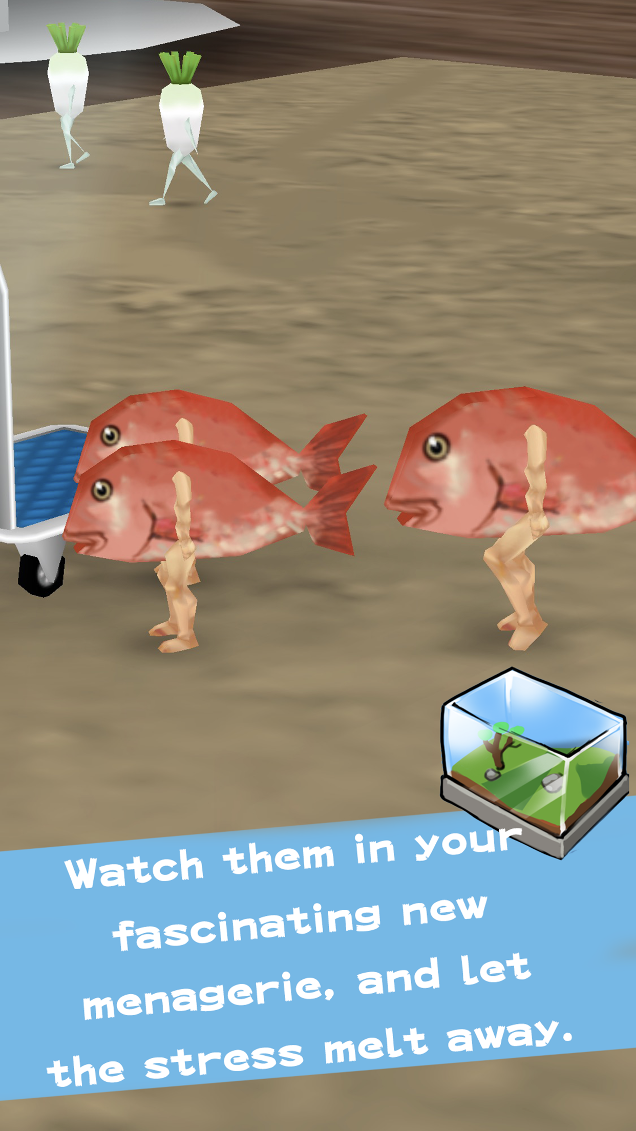 Weird Aquarium Game Screenshot