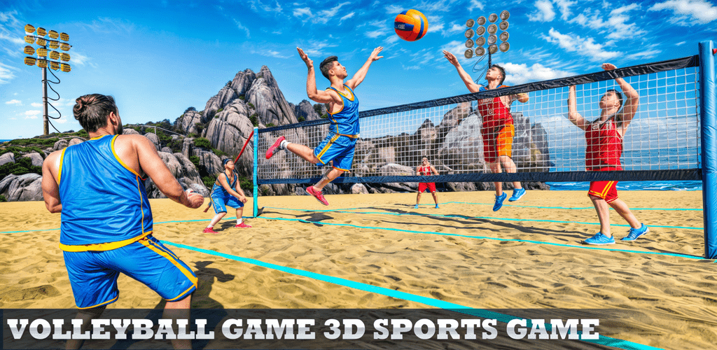 Banner of Волейбол Игра 3D Спортивная игра 0.1