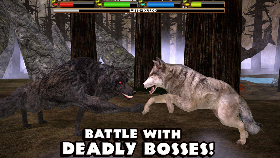 Ultimate Wolf Simulator Game Screenshot