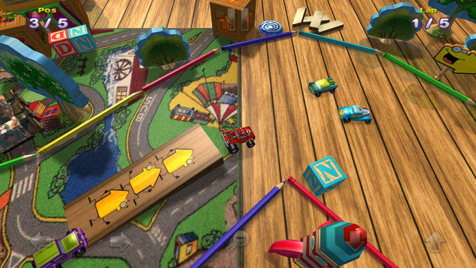 Playroom Racer HD Game Screenshot