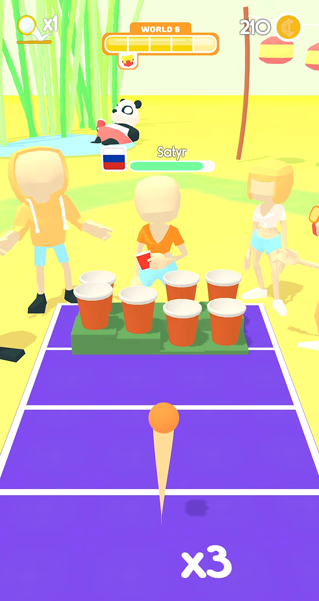 Pong Party 3D screenshot game