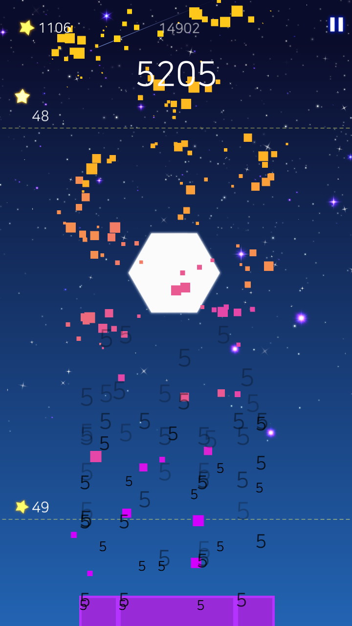 샤이닝 스타 게임 스크린샷