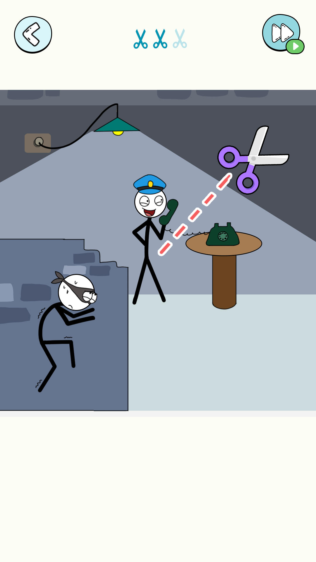 Cuplikan Layar Game Cut It: Stick Story