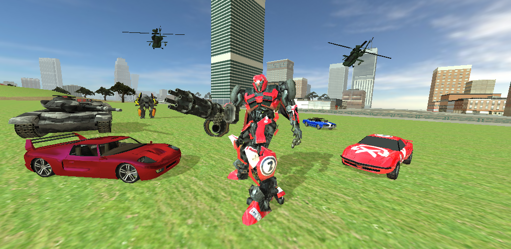 Racing Car Robot screenshot