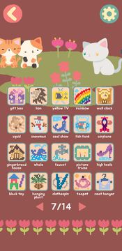 FLORA CAT: Nonogram Puzzle Game Screenshot