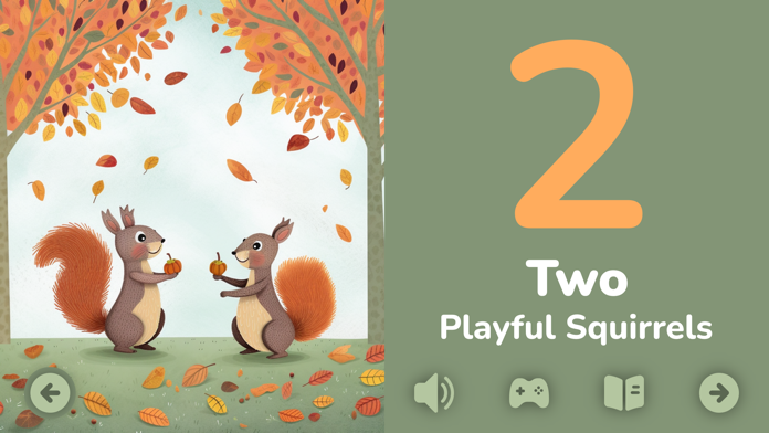 Captura de Tela do Jogo Numbers for Kids: Learn & Play