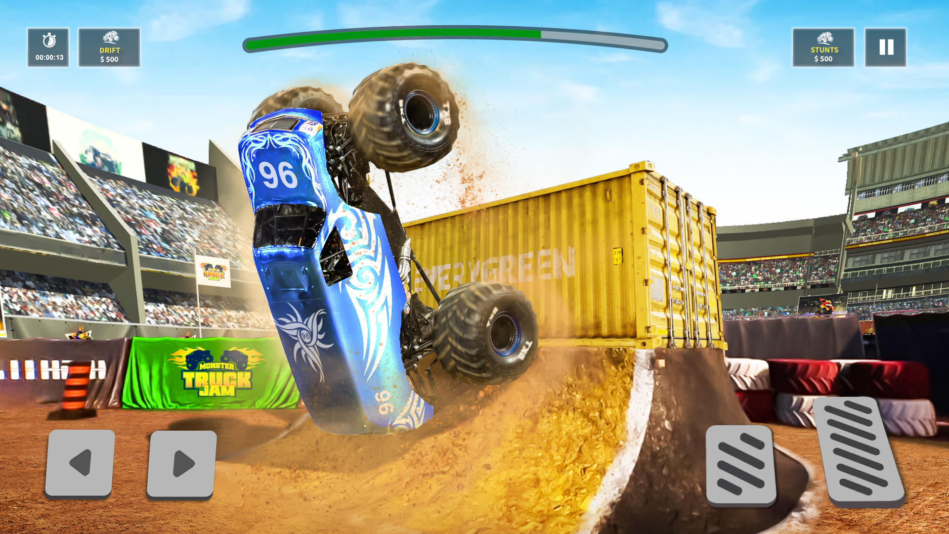 Monster Truck Off Road Stunts Simulator - Crash Stunts Racing