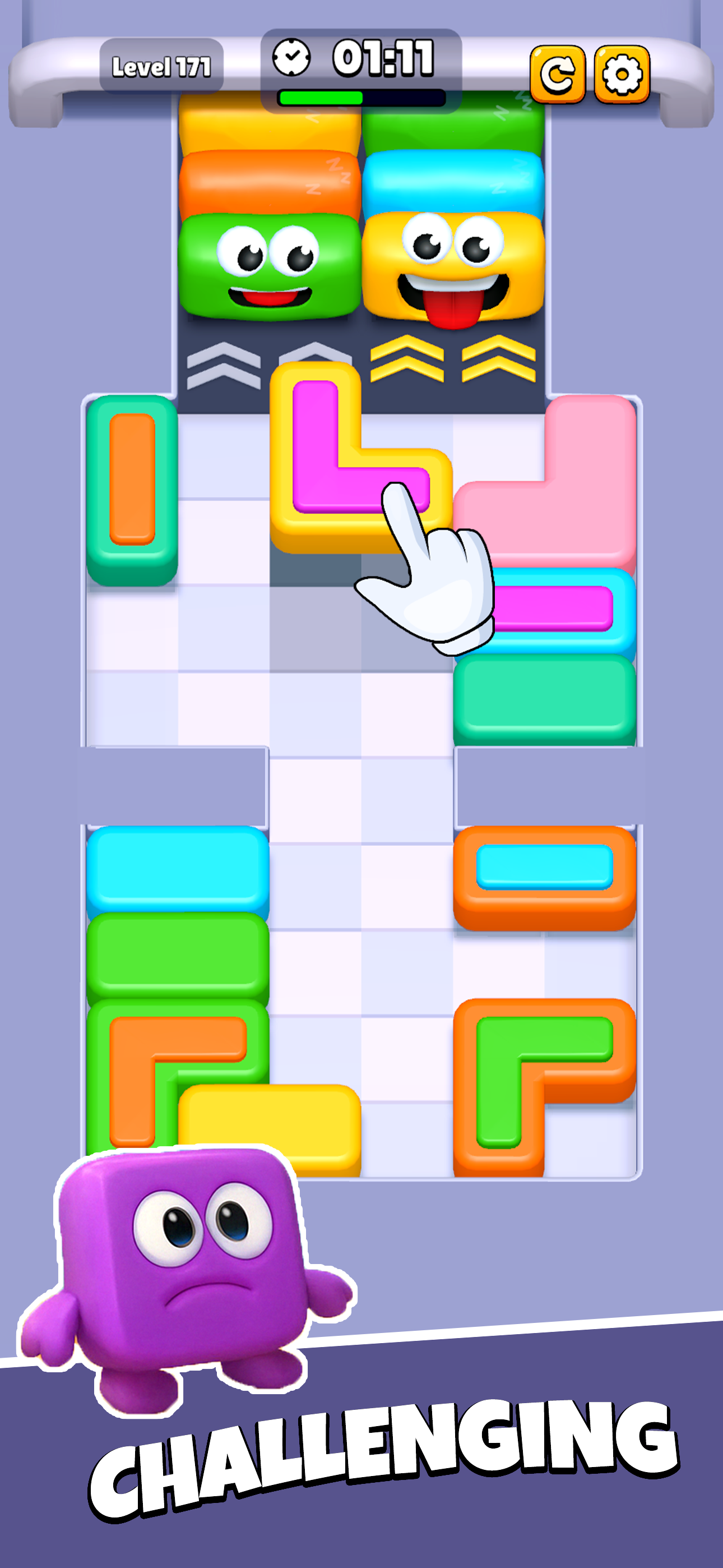 Cuplikan Layar Game Monster Feed Jam