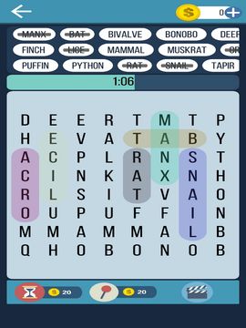 Words In Alphabet Game Screenshot