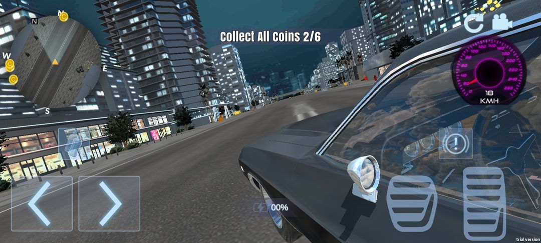 Screenshot of Electric Car Game Simulator
