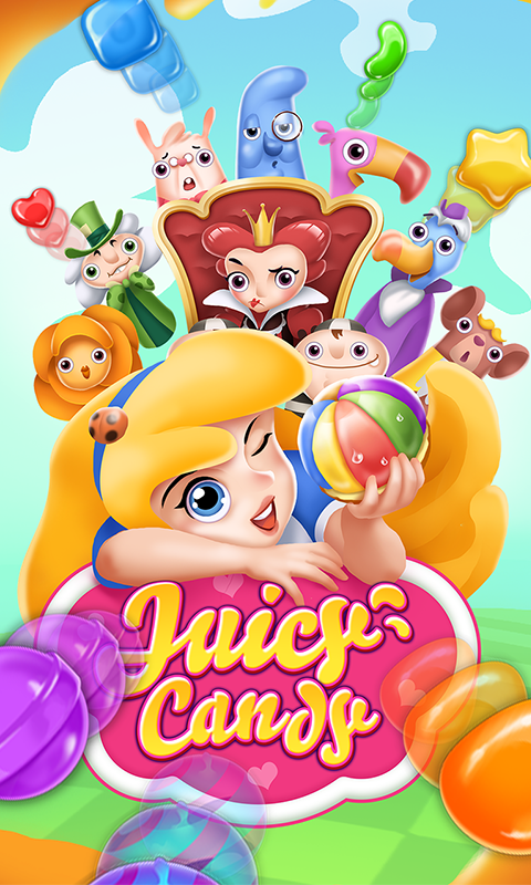 Juicy Candy Blast 遊戲截圖
