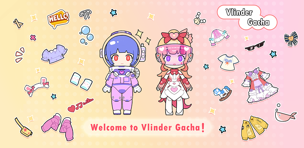 Banner of Vlinder Gacha：潮玩扭蛋收藏家女生裝扮遊戲 2.7.2