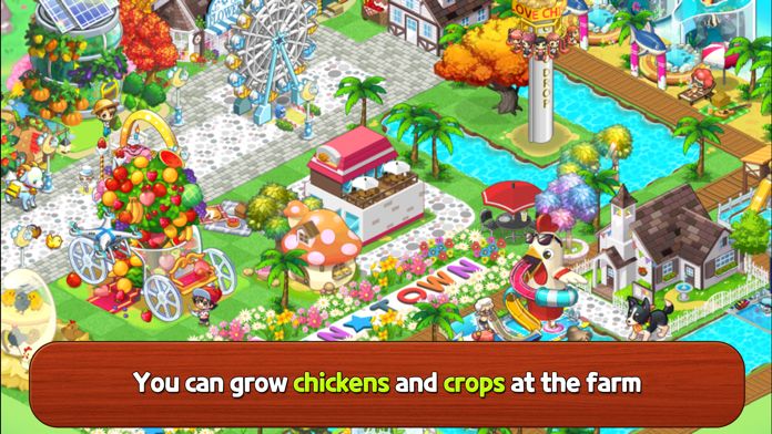 Happy Chicken Town screenshot game