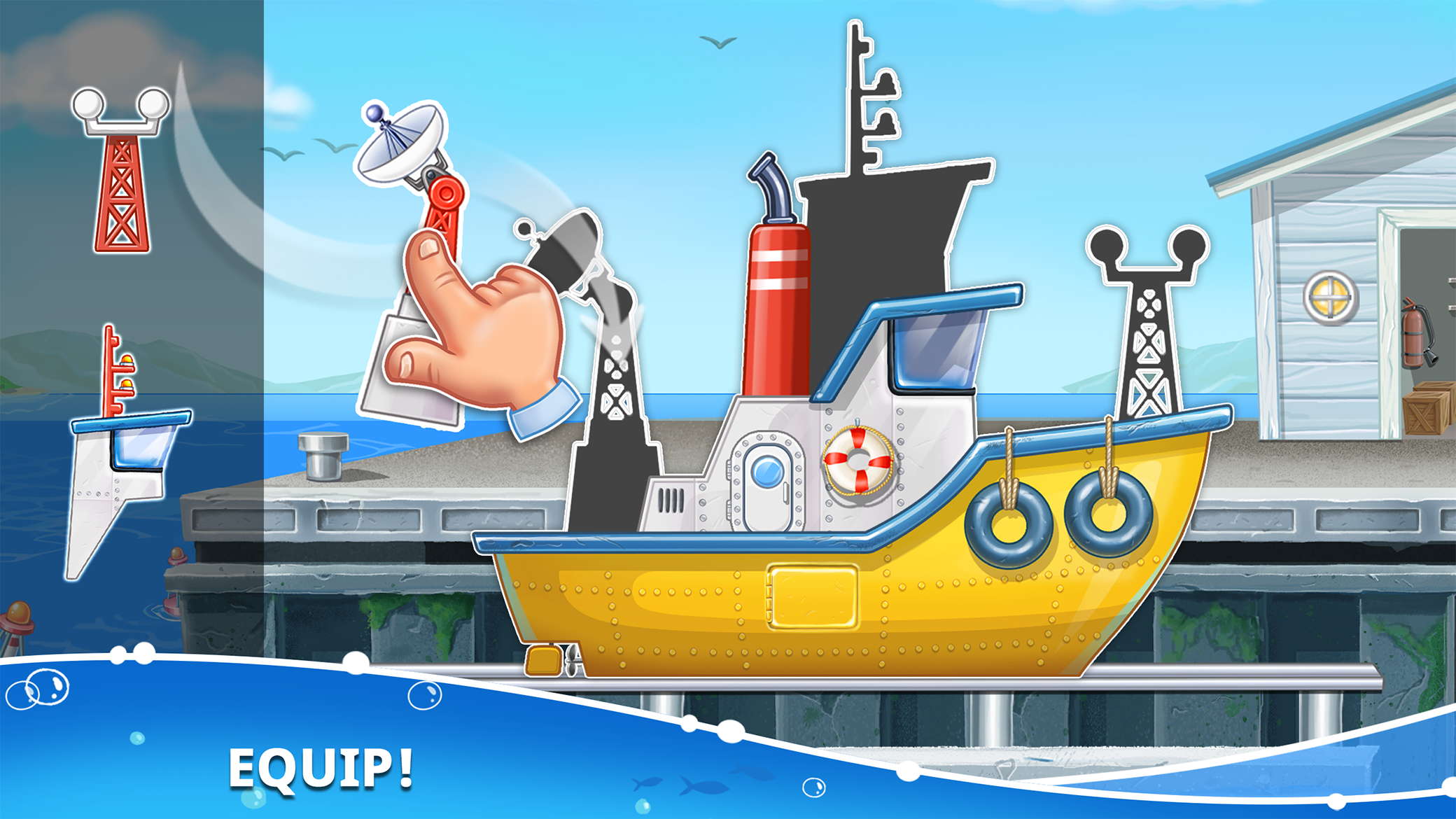 Cuplikan Layar Game Island building! Build a house