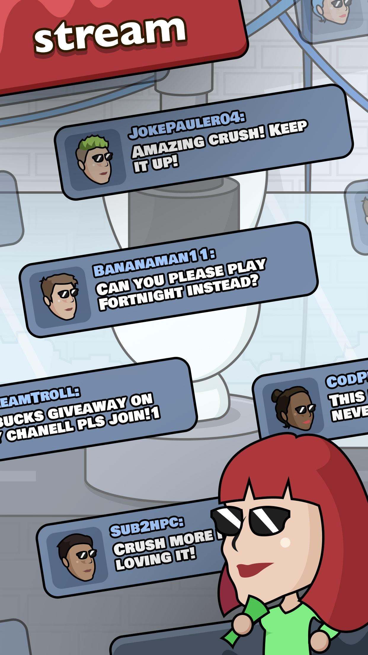 Pocket Press Game Screenshot