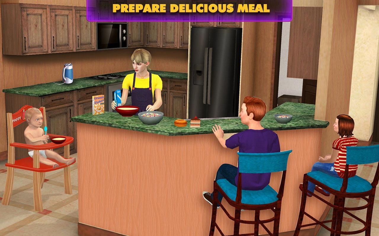 Captura de Tela do Jogo Nanny - Best Babysitter Game