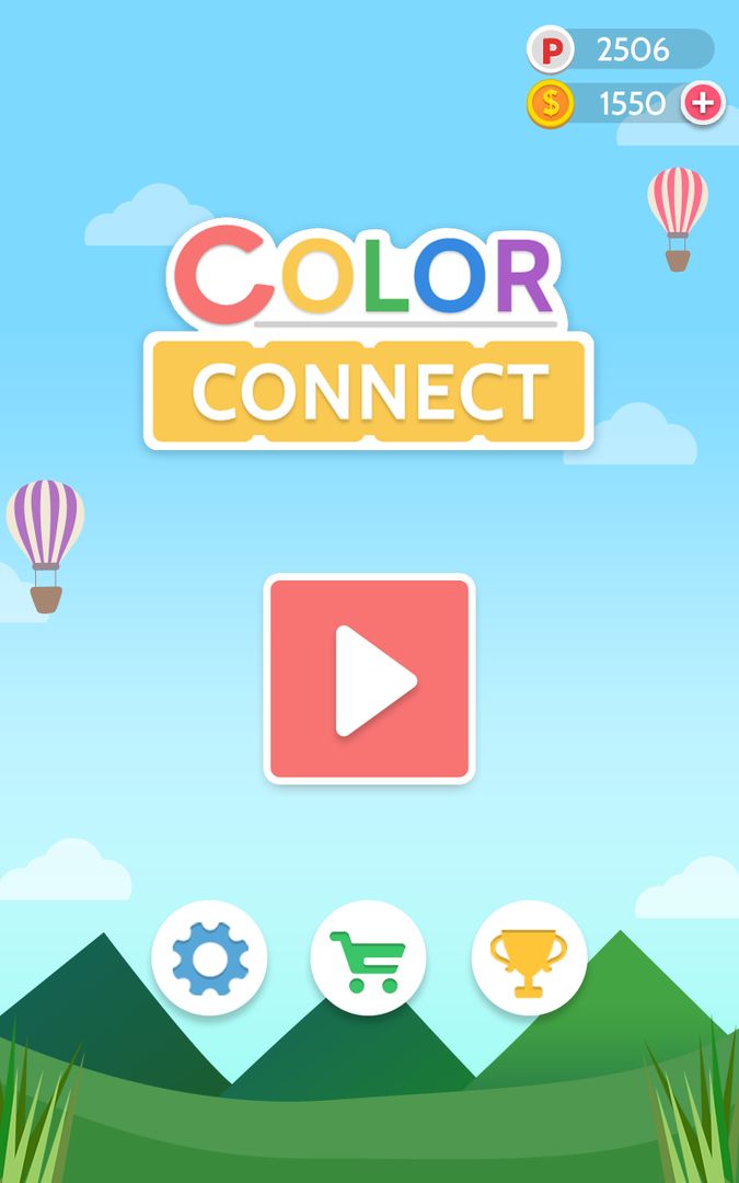 Screenshot of Color Connect : Fill in the blocks