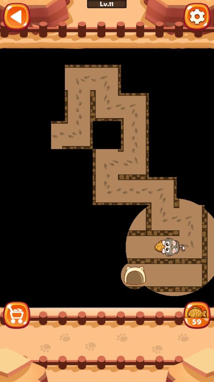Maze Cat - Rookie Game Screenshot