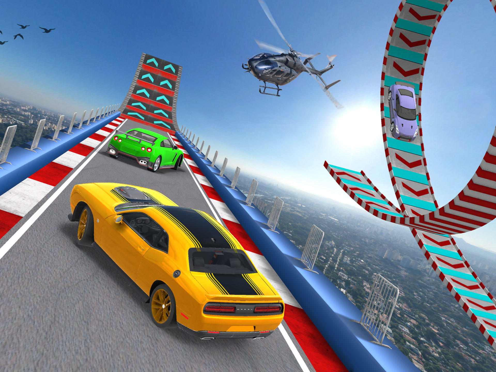 Mega Ramp 3D игра с автомобильными трюками Мобильная версия андроид iOS апк  скачать бесплатно-TapTap