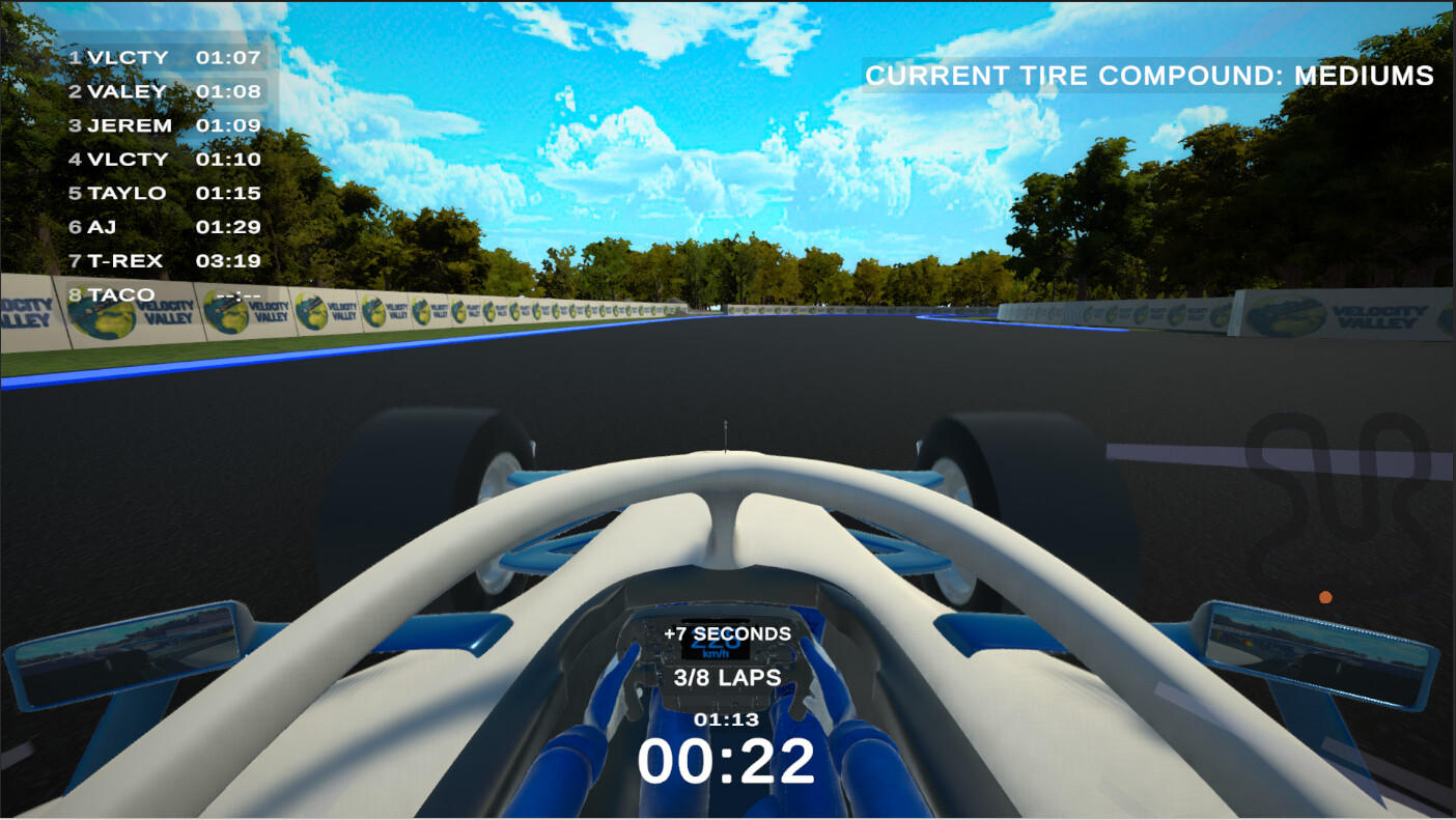 Velocity Valley Game Screenshot