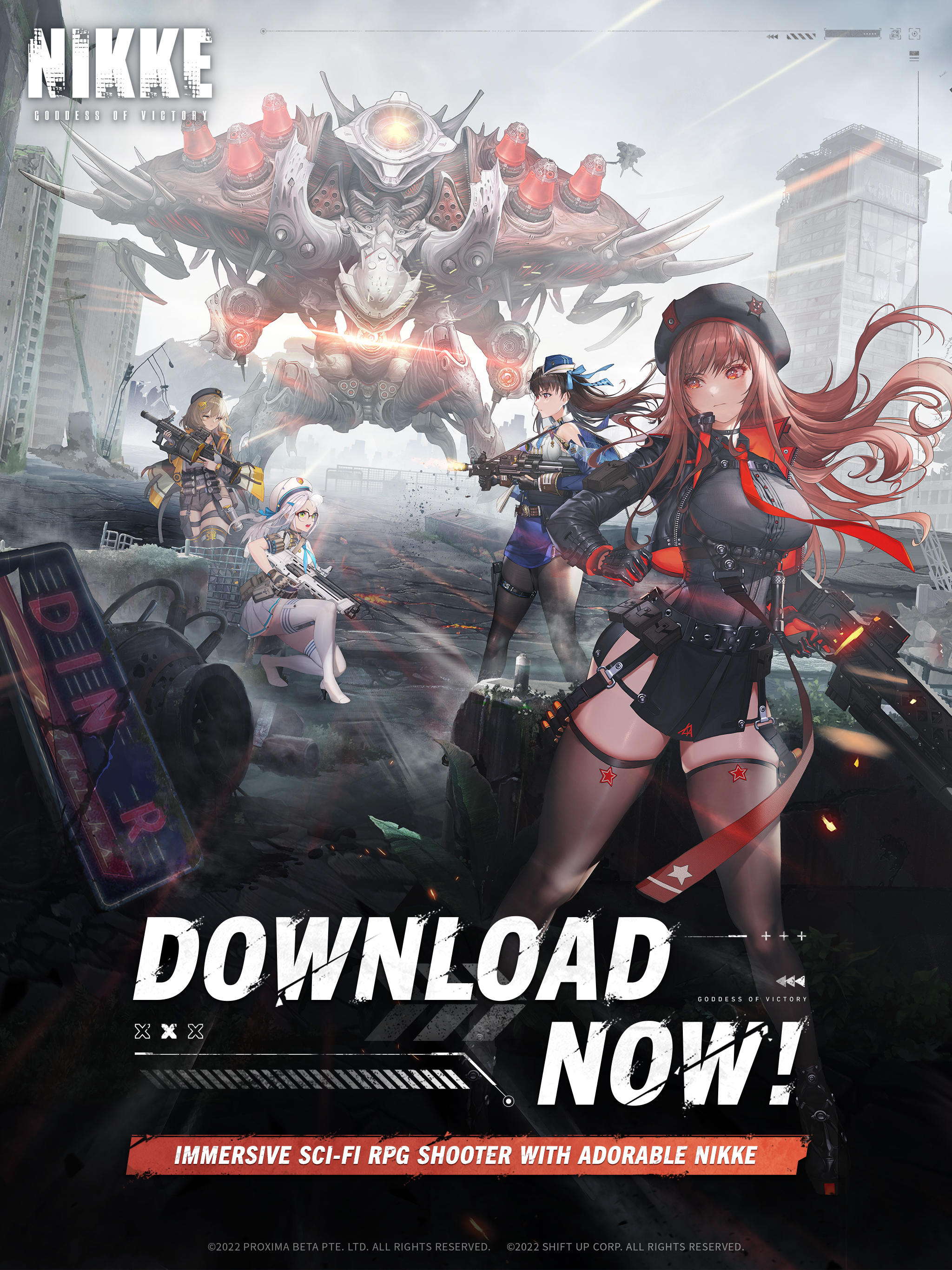 GODDESS OF VICTORY:NIKKE CLOUD Game Screenshot
