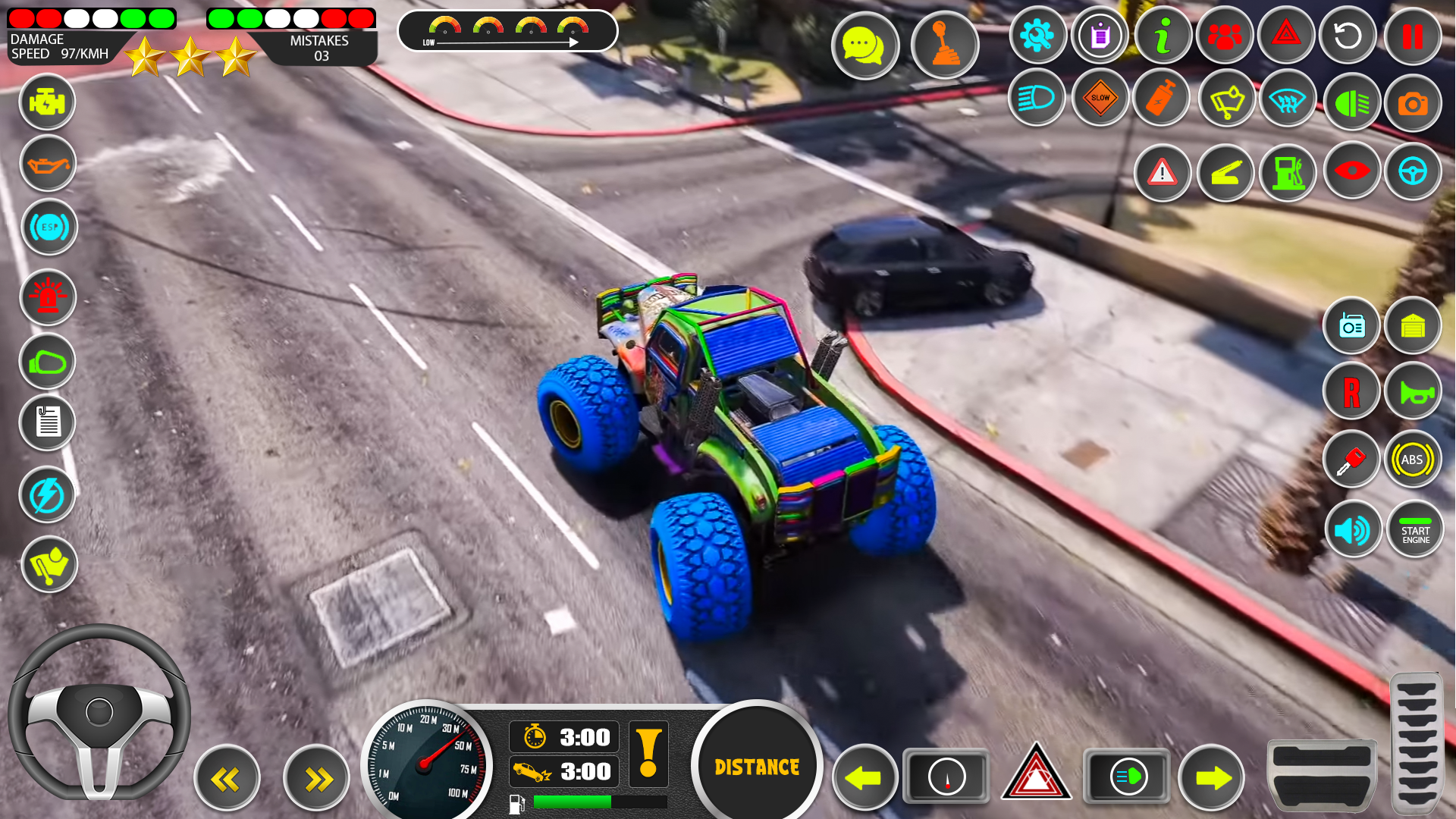 Monster Truck: Stunt Games ภาพหน้าจอเกม