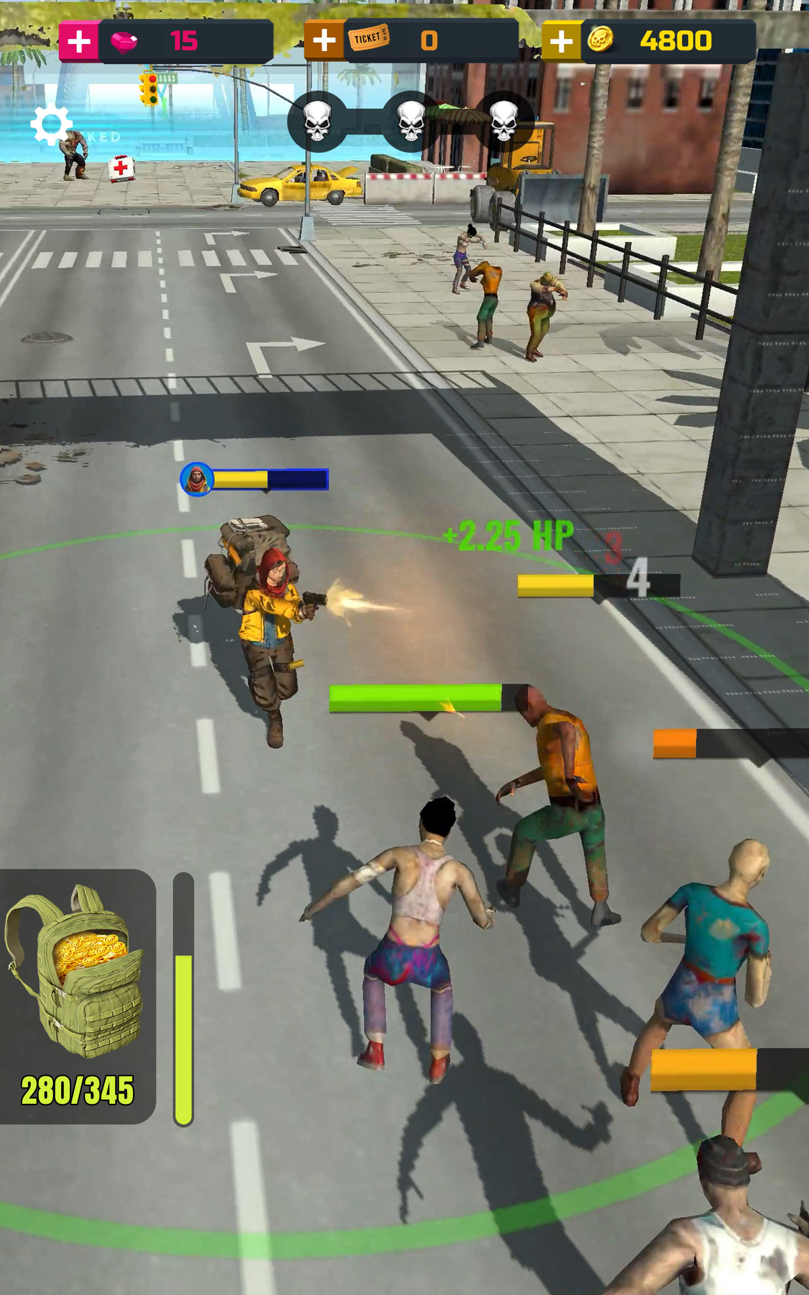 Zombie Survival Apocalypse ภาพหน้าจอเกม