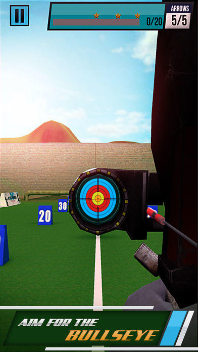 Archery Training Heroes Game Screenshot