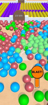 Arcade Ball Blast Game Screenshot