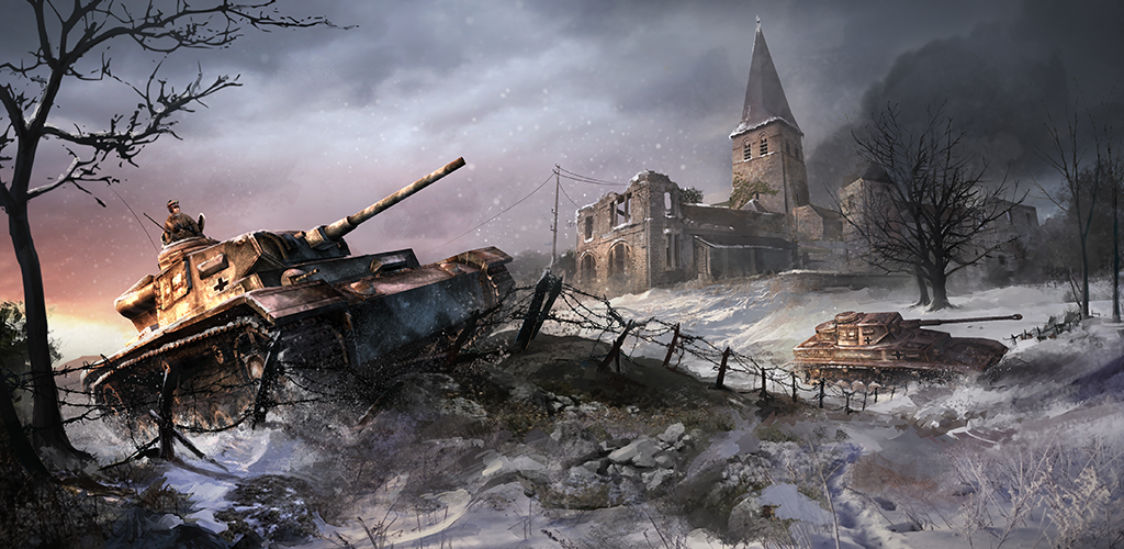 Banner of Tanks of Battle: World War 2 