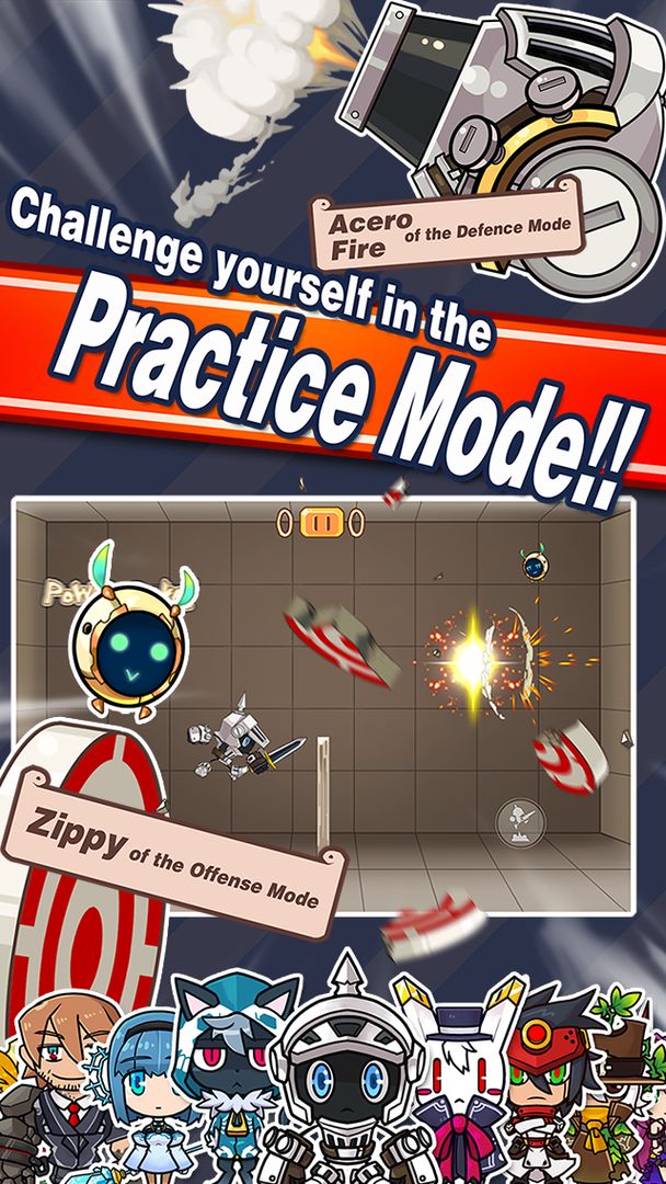 Screenshot of 9 Elements : Action fight ball