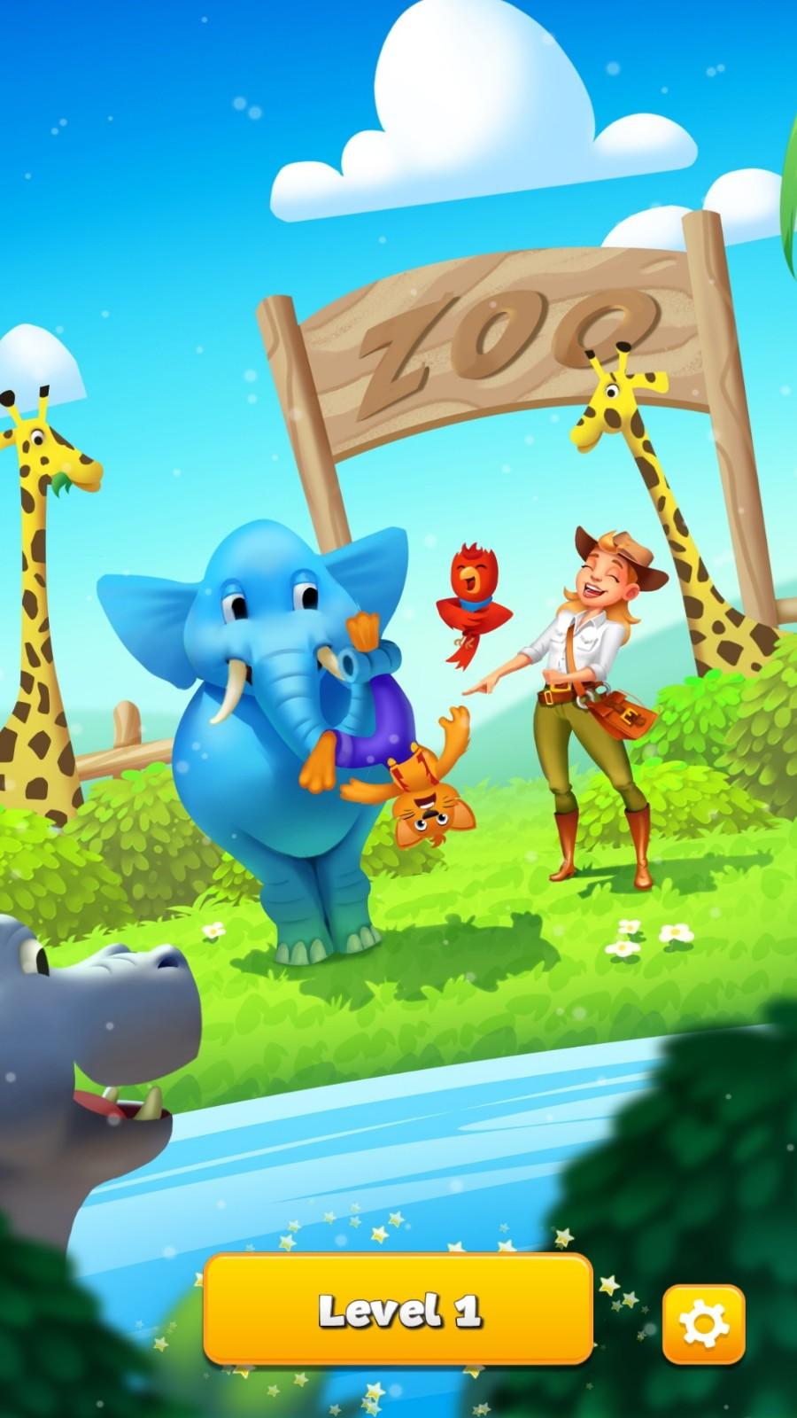 Cuplikan Layar Game Zoo Boom