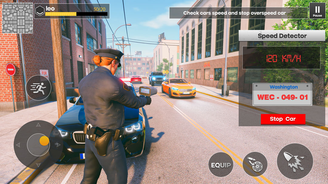 Police Simulator Cop Games screenshot game
