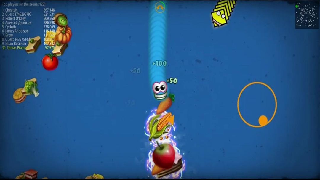 Snake Zone: Worm Mate Zone Crawl Cacing.io 2020 screenshot game