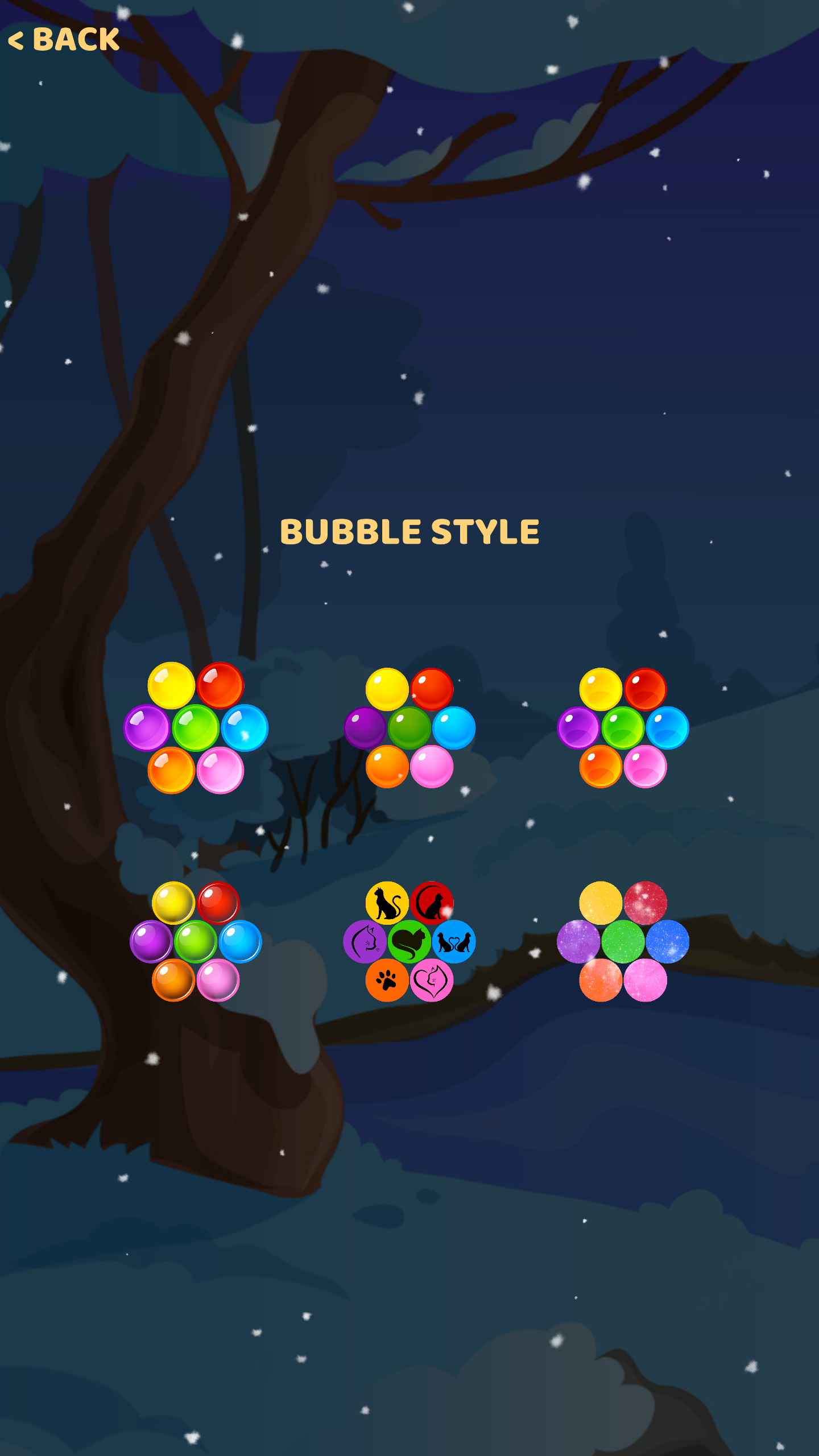 Bubble Cats 게임 스크린샷