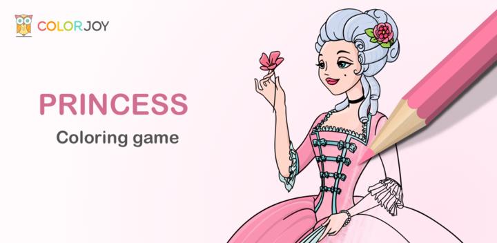 Banner of Princess Coloring Books 2.3.1