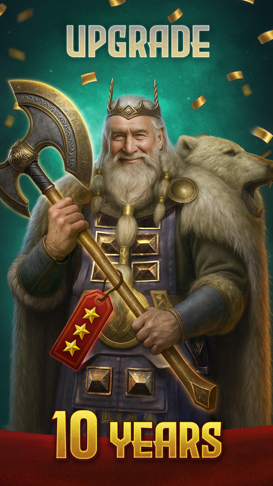 Vikings: War of Clans PvP Game Screenshot