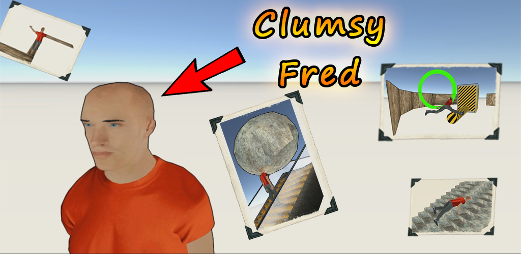 Banner of Clumsy Fred - jeu de simulation physique ragdoll 1.1.5
