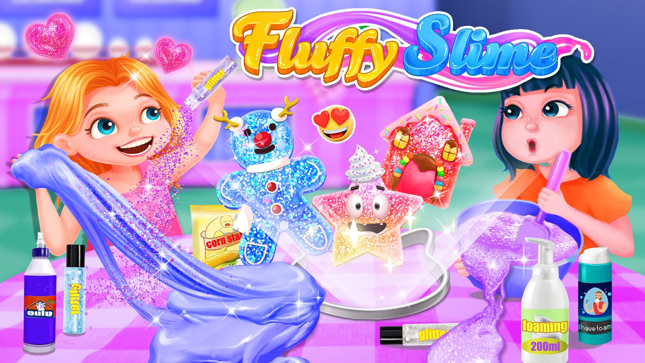 Crazy Fluffy Slime Maker ゲームのスクリーンショット