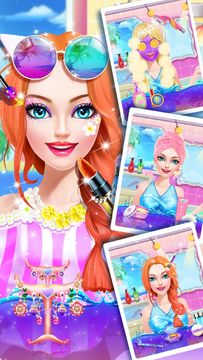 Makeup Salon - Beach Party Game Screenshot