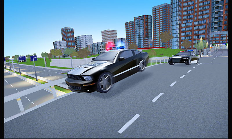 Police Academy Driving School Game Screenshot