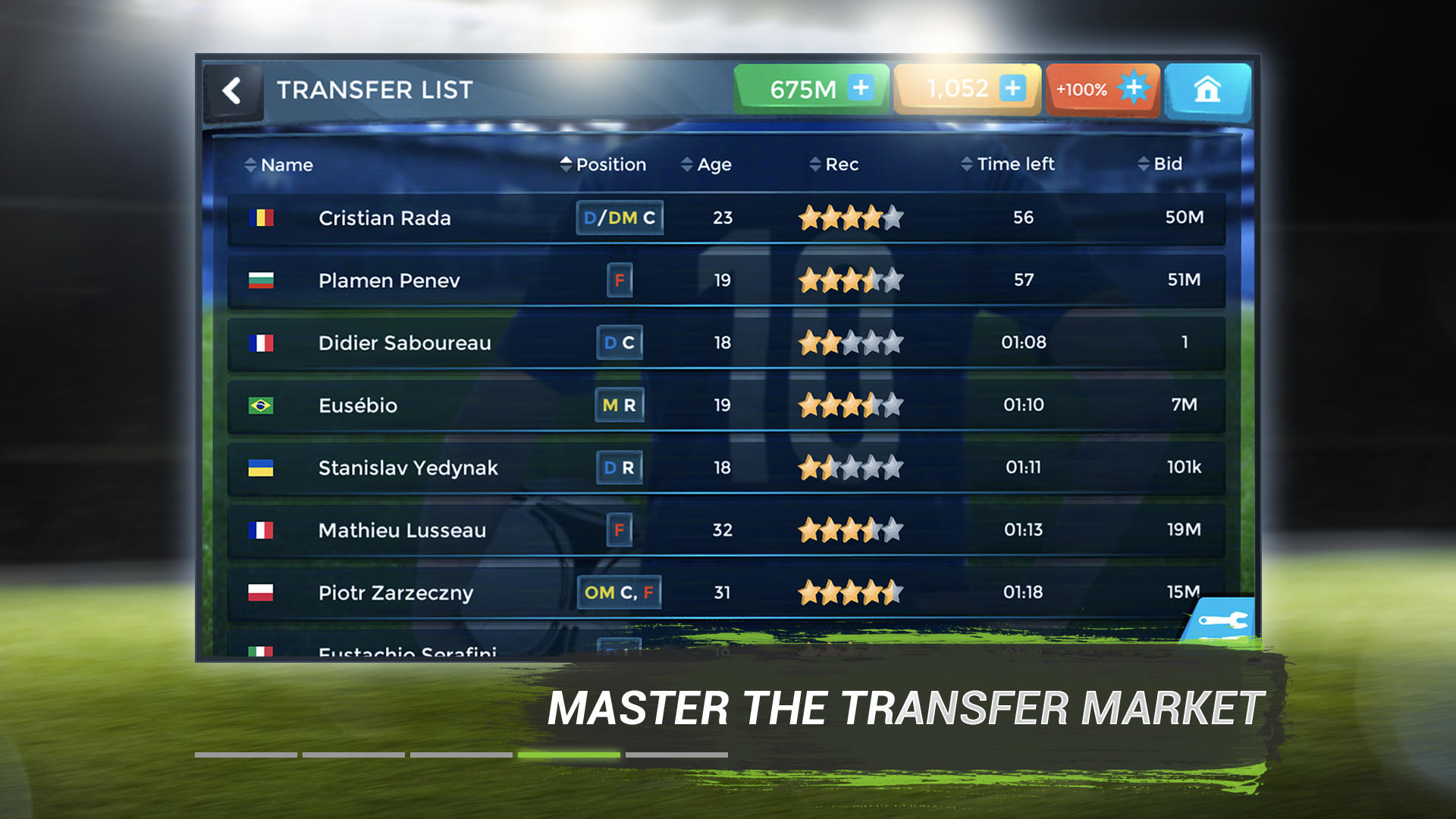 Скриншот игры FMU - Football Manager Game