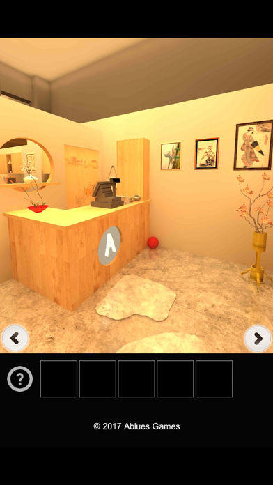 Escape from the delicious sushi shop. Game Screenshot