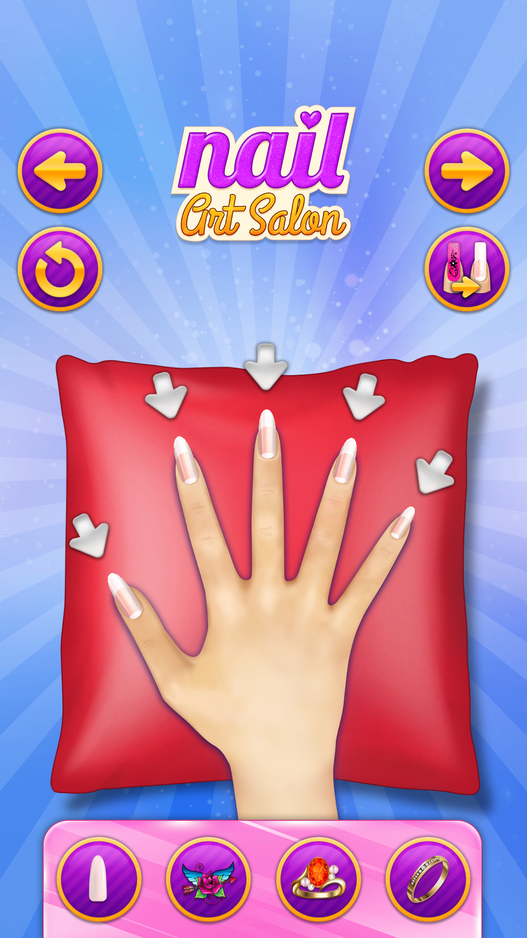 PRINCESS NAIL ART jogo online gratuito em